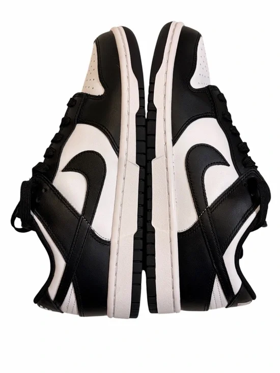 NIKE new 2021 Panda Dunk Low Retro Black White Sneakers - M US7 / W US8.5 - Picture 6 of 16